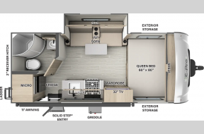 New 2024 Forest River RV Flagstaff E-Pro E19FBS Photo