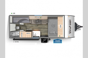 New 2024 Forest River RV WOLF DEN 16EV Photo