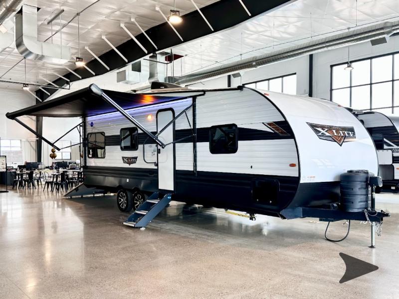 New 2024 Forest River RV Wildwood X-Lite 251SSXL Toy Hauler Travel