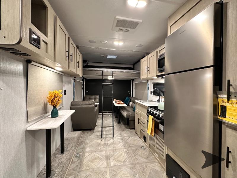 New 2024 Forest River RV Wildwood X-Lite 251SSXL Toy Hauler Travel