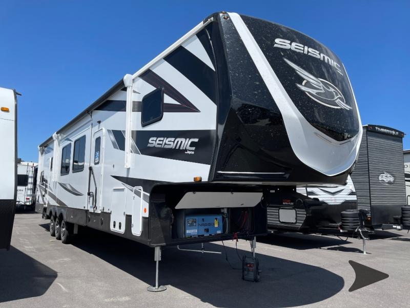 New 2024 Jayco Seismic 395 Toy Hauler Fifth Wheel at Bish's