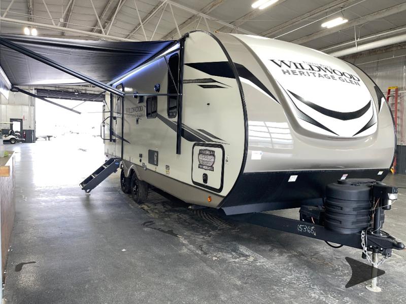 New 2023 Forest River RV Wildwood Heritage Glen Hyper-Lyte 22RBHL