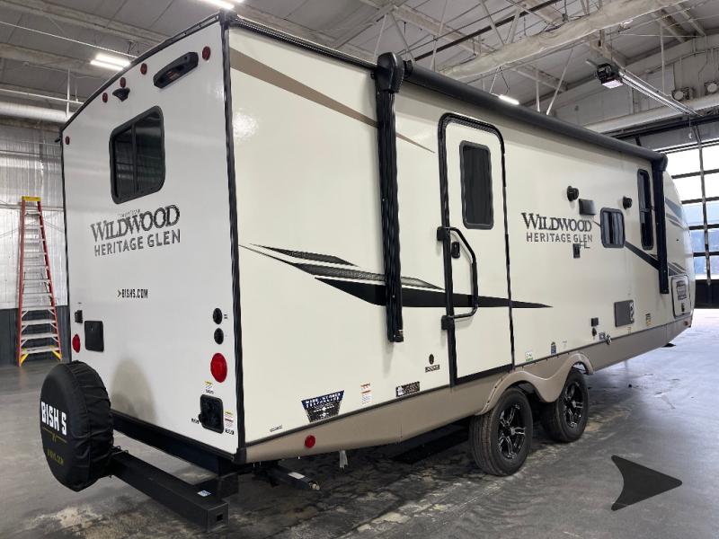 New 2023 Forest River RV Wildwood Heritage Glen Hyper-Lyte 22RBHL