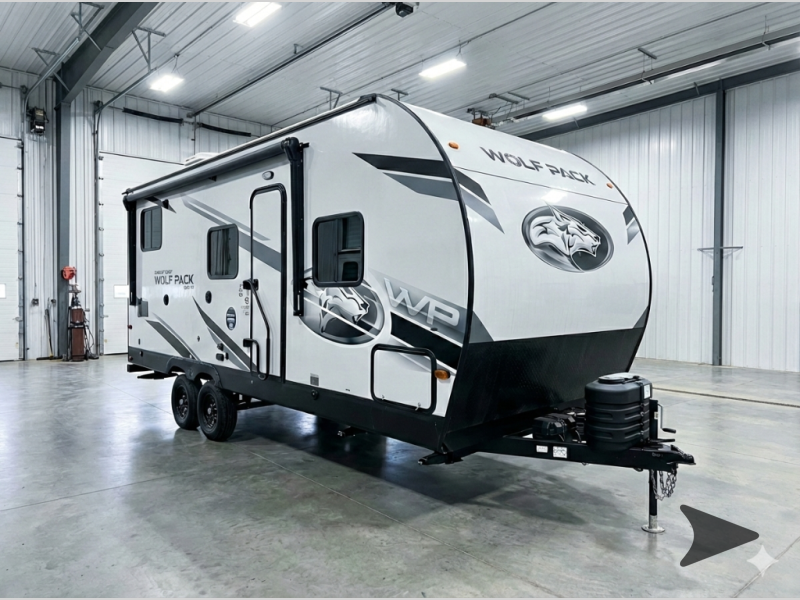 New 2024 Forest River RV Cherokee Wolf Pack 22-17 Toy Hauler