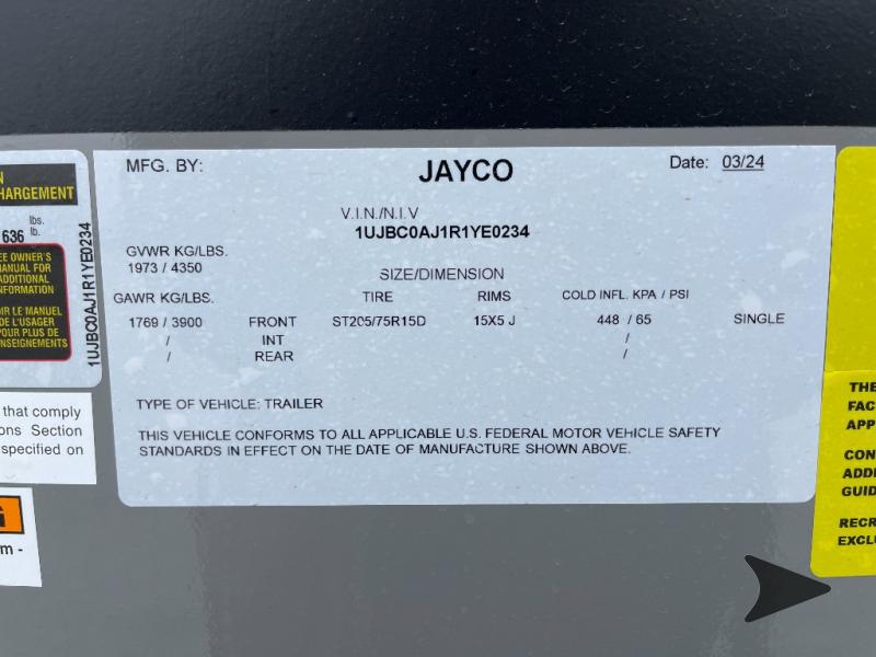 2024 Jayco jay flight 183rb