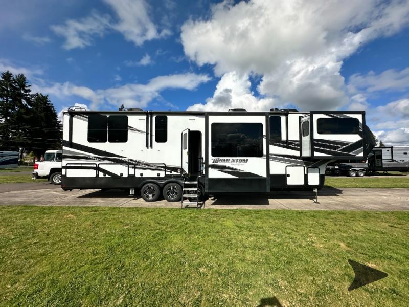 Used 2022 Grand Design Momentum 376THS-R Toy Hauler Fifth Wheel at Bish ...