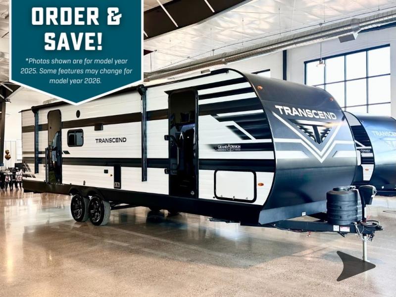 New 2026 Grand Design Transcend Xplor 265BHT Travel Trailer at