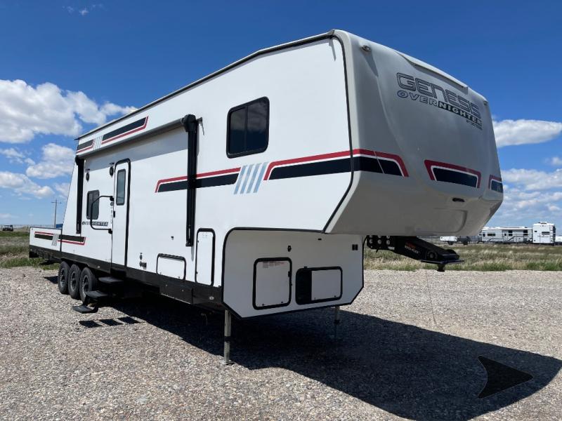Used 2023 Genesis Supreme 4016 FS Toy Hauler Fifth Wheel at Bish's