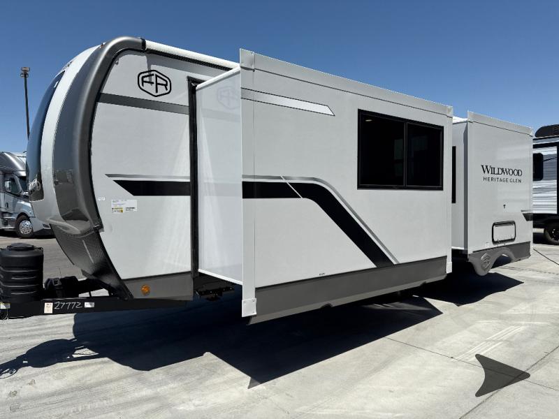 福島 New 2026 Forest River RV Wildwood Heritage Glen 261FKRB Travel