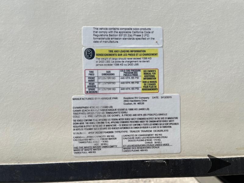 Used 2015 Dutchmen RV Denali 2625RL Fifth Wheel at Bish's RV