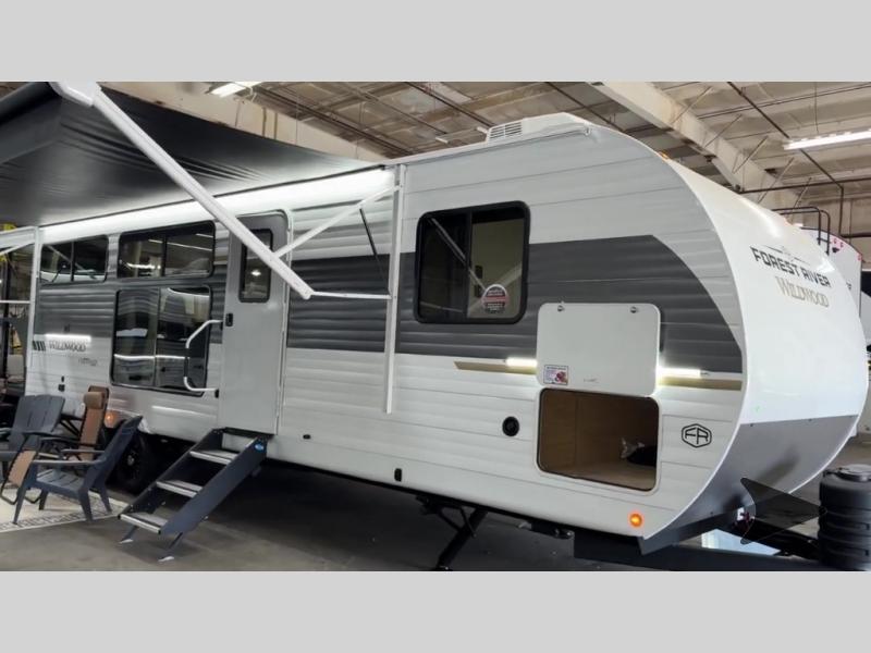 New 2025 Forest River RV Wildwood 32VERANDA Travel Trailer at Bish's RV