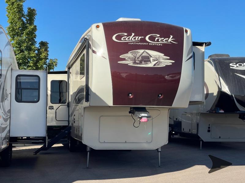 Used 2017 Forest River RV Cedar Creek Hathaway Edition 38CK2 Fifth