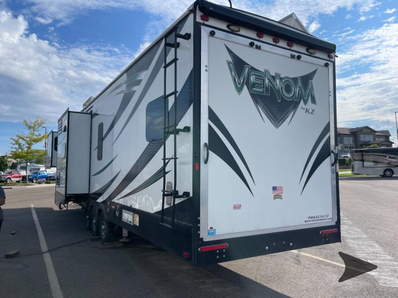 Used 2017 KZ Venom 4013TK Toy Hauler Fifth Wheel at Bish's RV