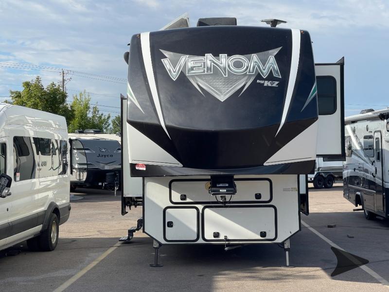 Used 2017 KZ Venom 4013TK Toy Hauler Fifth Wheel at Bish's RV