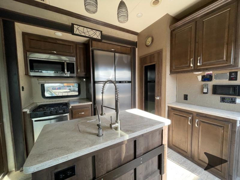 Used 2017 KZ Venom 4013TK Toy Hauler Fifth Wheel at Bish's RV