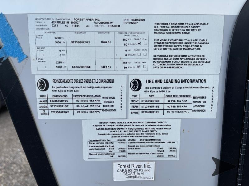 Used 2021 Forest River RV Rockwood Ultra Lite 2892RB Fifth Wheel