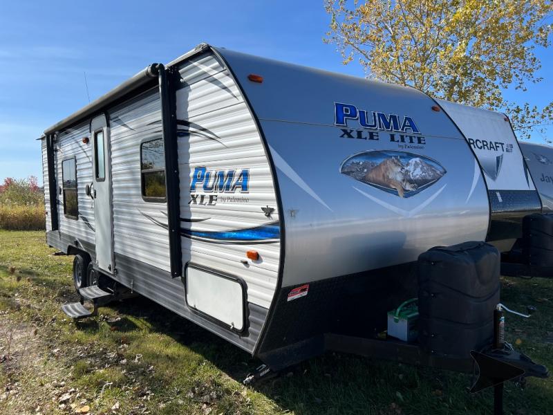 Used 2018 Palomino Puma XLE Lite 23FBC Travel Trailer at Bish s RV Traverse City MI 87880A