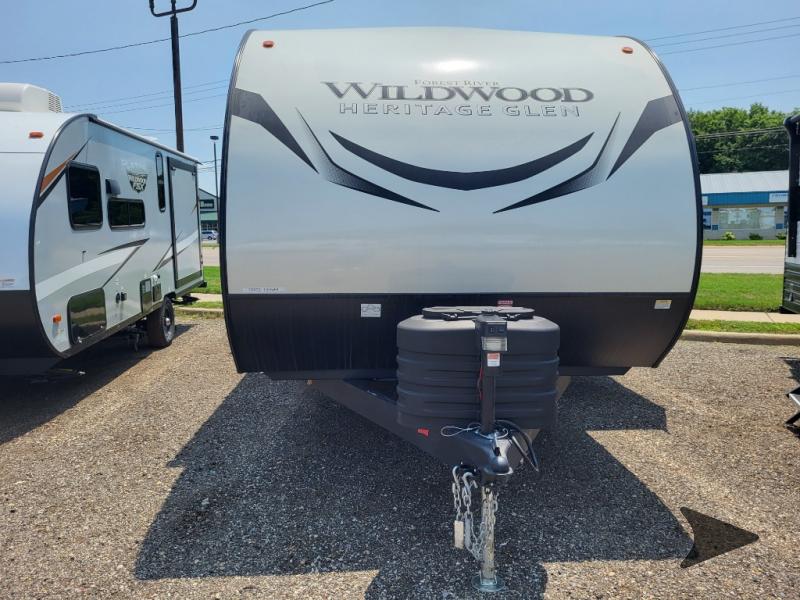 New 2023 Forest River RV Wildwood Heritage Glen Hyper-Lyte 19RBHL ...