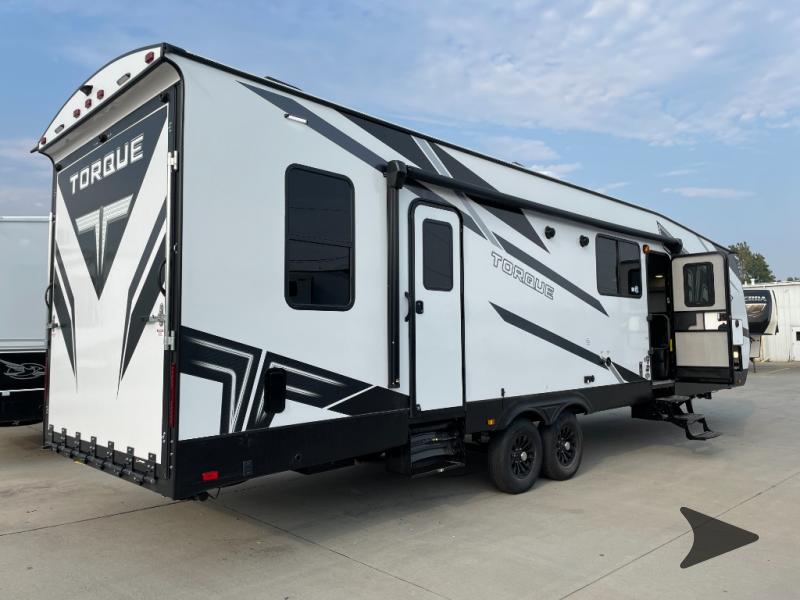 New 2024 Heartland Torque T333 Toy Hauler Travel Trailer at Bish's RV ...