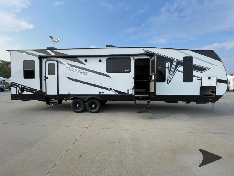 New 2024 Heartland Torque T333 Toy Hauler Travel Trailer at Bish's RV ...