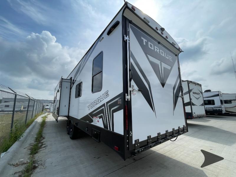 New 2024 Heartland Torque T333 Toy Hauler Travel Trailer at Bish's RV ...