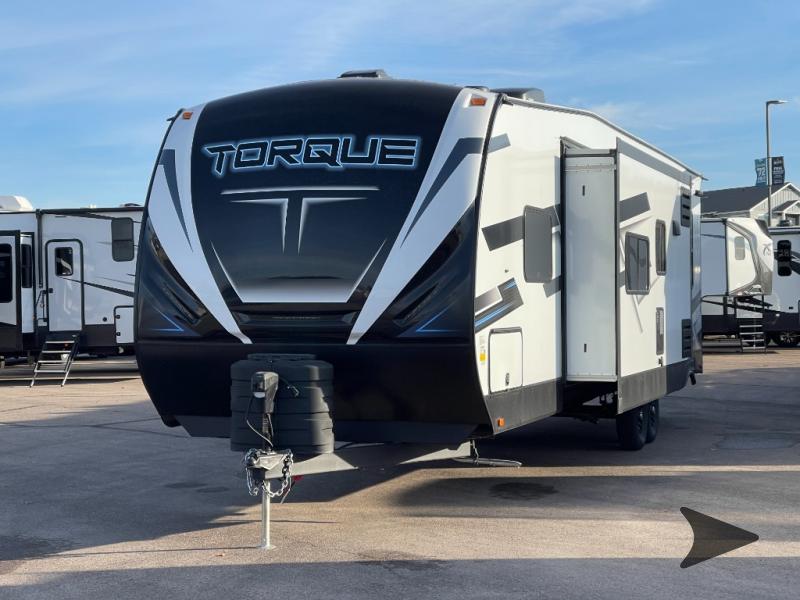 New 2024 Heartland Torque T333 Toy Hauler Travel Trailer at Bish's RV ...