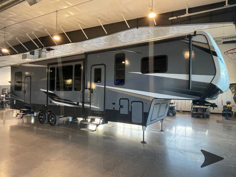 Used 2021 Keystone RV Carbon 348 Toy Hauler Fifth Wheel at Bish's RV ...