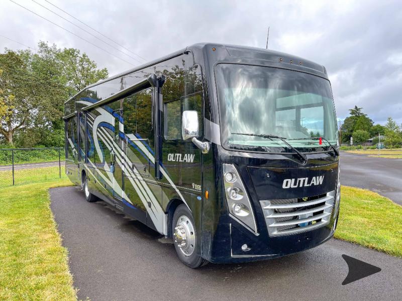 New 2023 Thor Motor Coach Outlaw 38KB Motor Home Class A - Toy Hauler at  Bish's RV, Junction City, OR