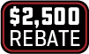 $2500 Rebate