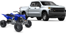 Truck and ATV