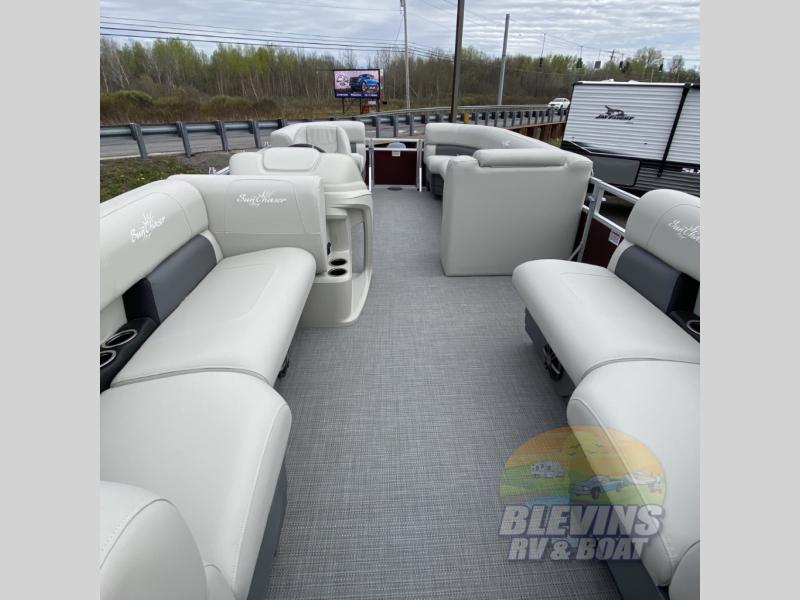 New 2024 SunChaser Vista 20 LR Pontoon at Blevins Motors Messena, NY