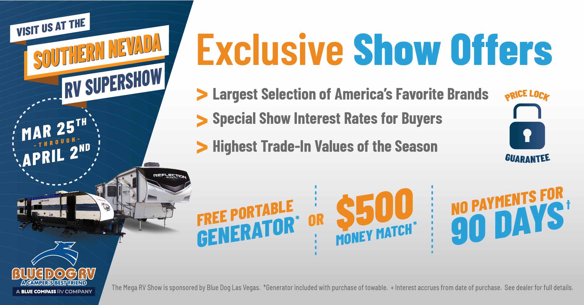Exclusive Show Offers - Southern Nevada RV Supershow