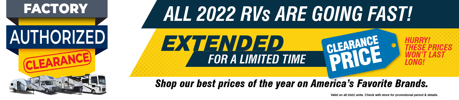 Factory Authorized April 2023 Extended