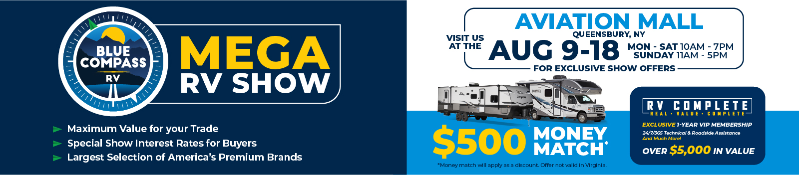 RV Dealerships in New York | Blue Compass RV