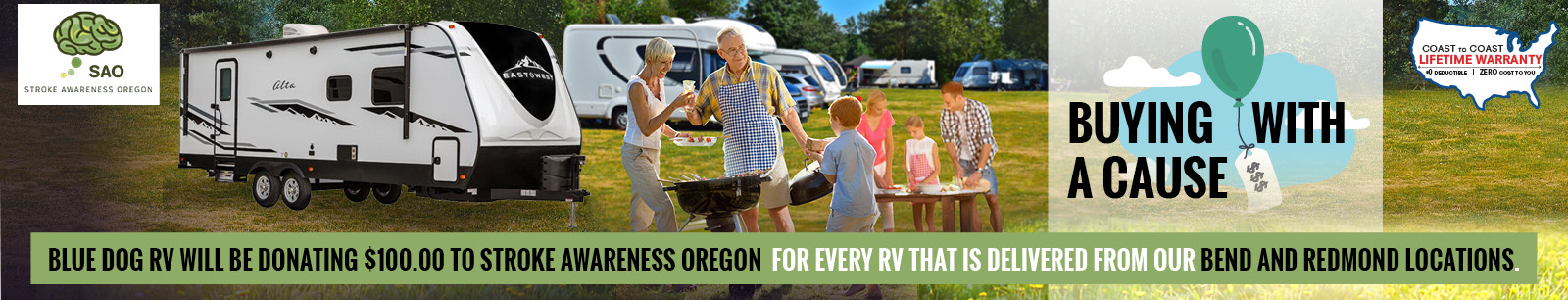 Blue Dog RV | Buying with a Cause