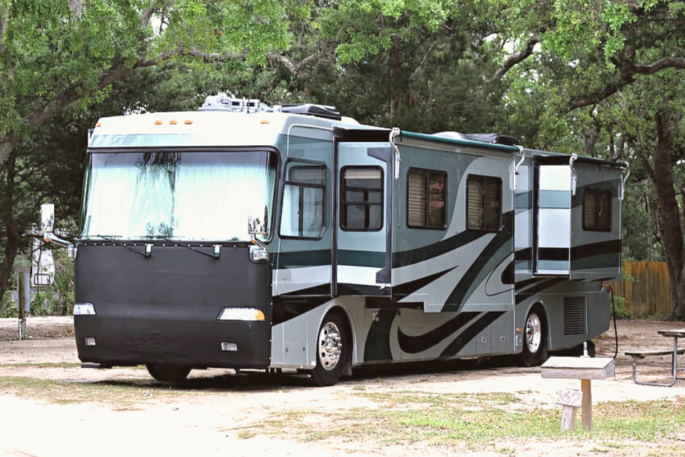 Class A Motorhome at Blue Dog RV