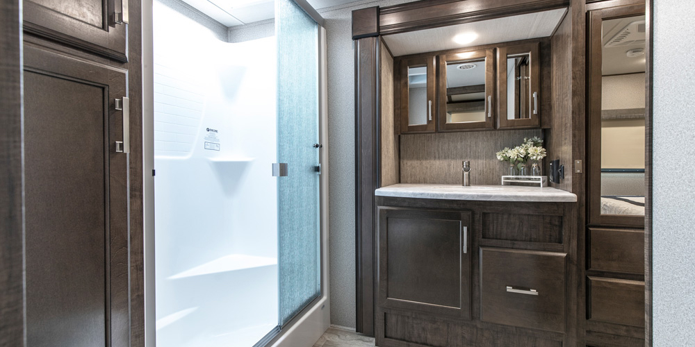 Grand Design RV Bathroom