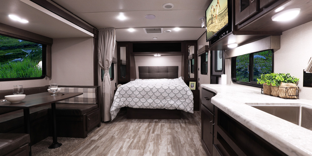 Grand Design Travel Trailer Bedroom