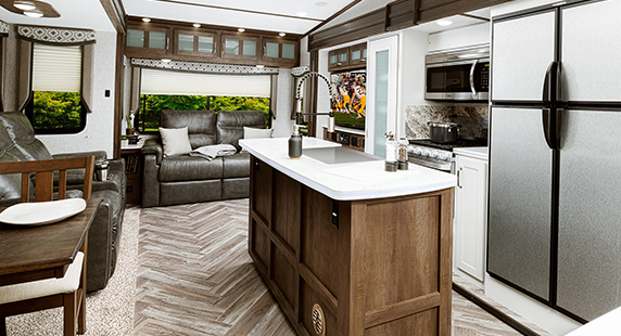 Dutchmen Astoria Fifth Wheel Interior