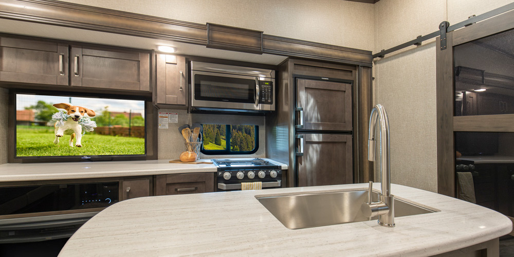 Grand Design RV Kitchen