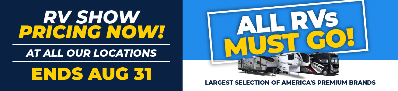 RV Show Pricing August 2025