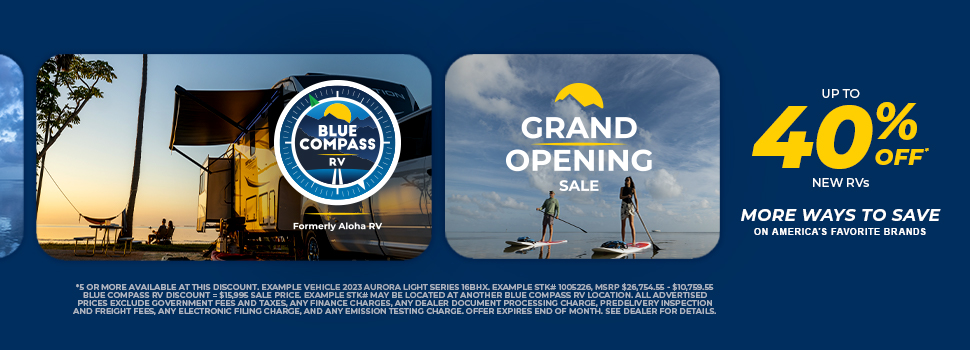 40% Grand Opening