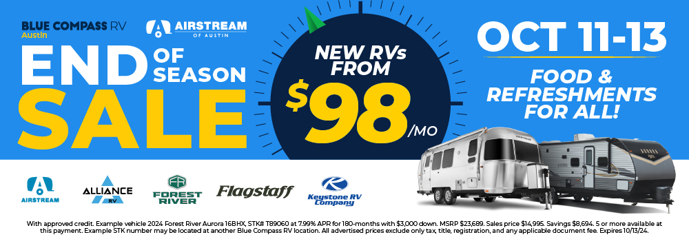 Airstream End of Season Sale 2024