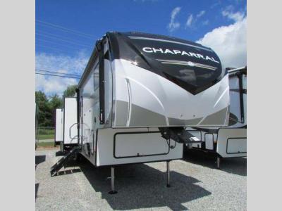Coachmen RV Chaparral 367BH Power leveling system