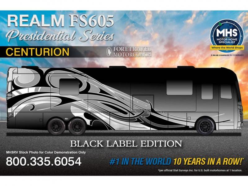 New 2025 Foretravel Presidential Series REALM LVB Motor Home Class A ...