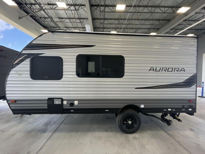 New 2024 Forest River RV Aurora 16BHX Travel Trailer at Blue Compass RV