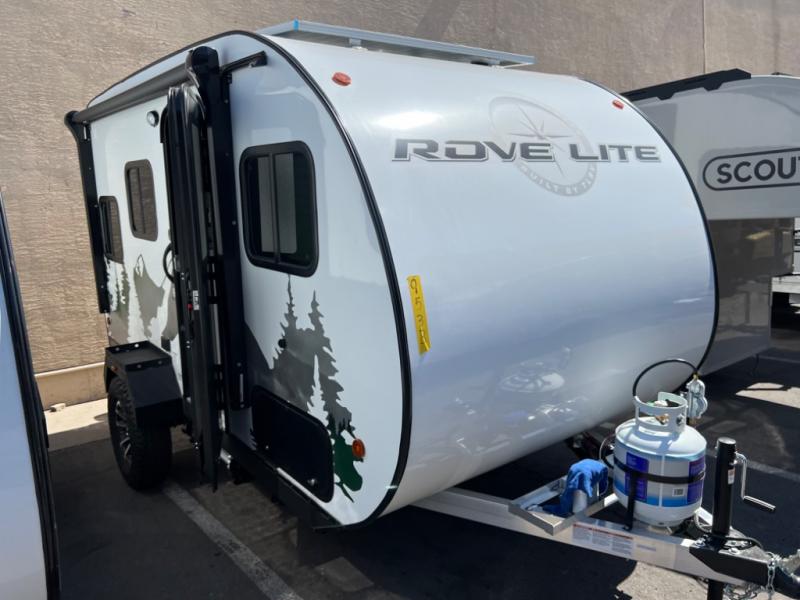 New 2024 Travel Lite Rove Lite 14BH Travel Trailer at Blue Compass RV