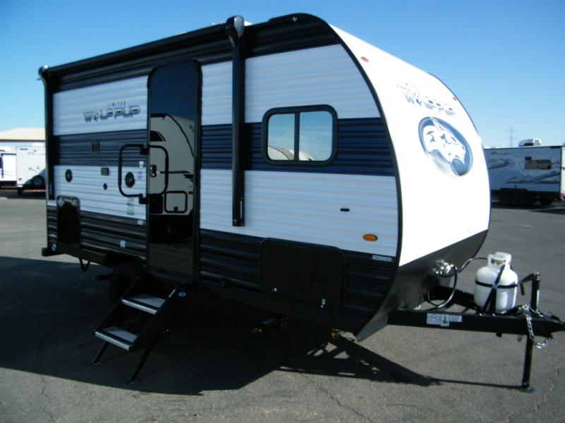 New 2024 Forest River RV Cherokee Wolf Pup 13BCW Travel Trailer at Blue