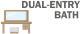 Dual-Entry Bath