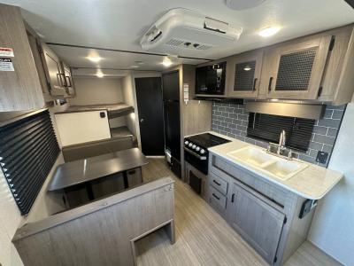 Interior of 2021 Keystone RV Hideout 21BHWE at Bobby Combs RV - Mesa